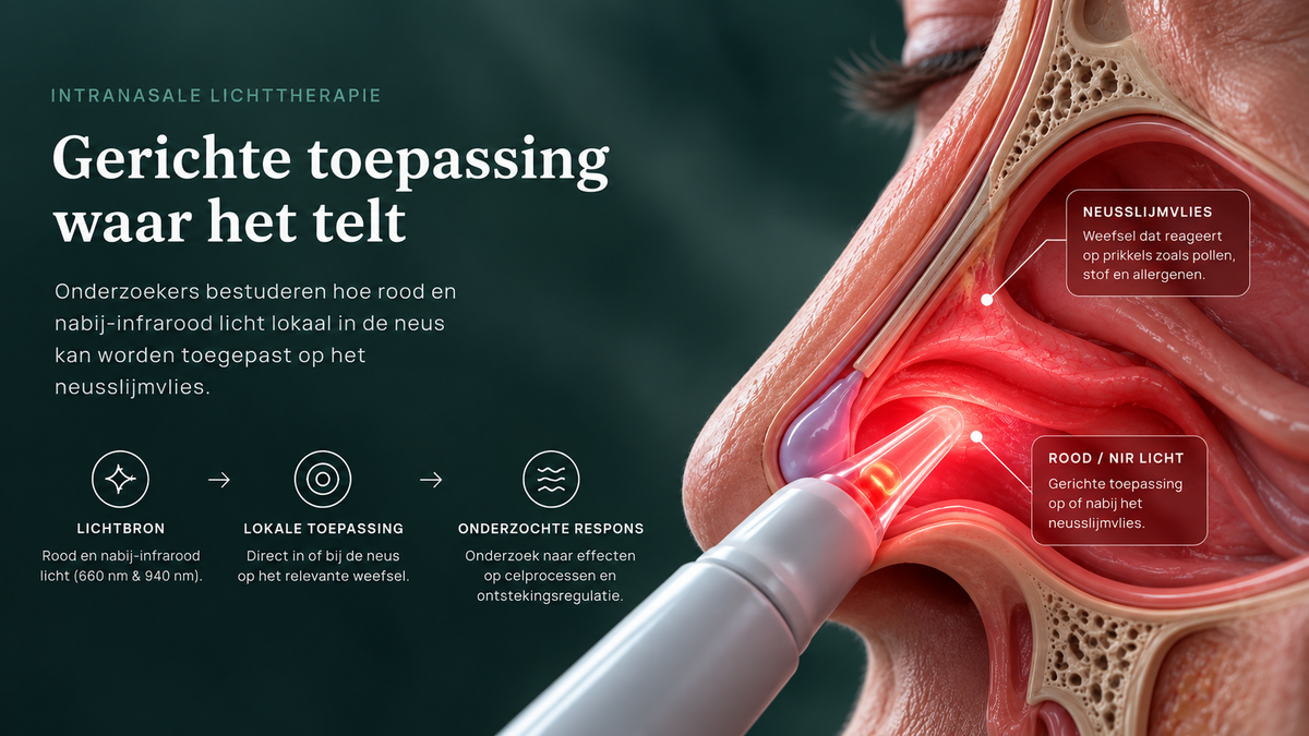 Neustoepassing lichttherapie