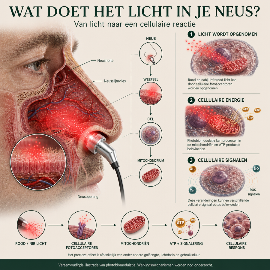 Vitalio Duo - roodLichttherapie Neckband
