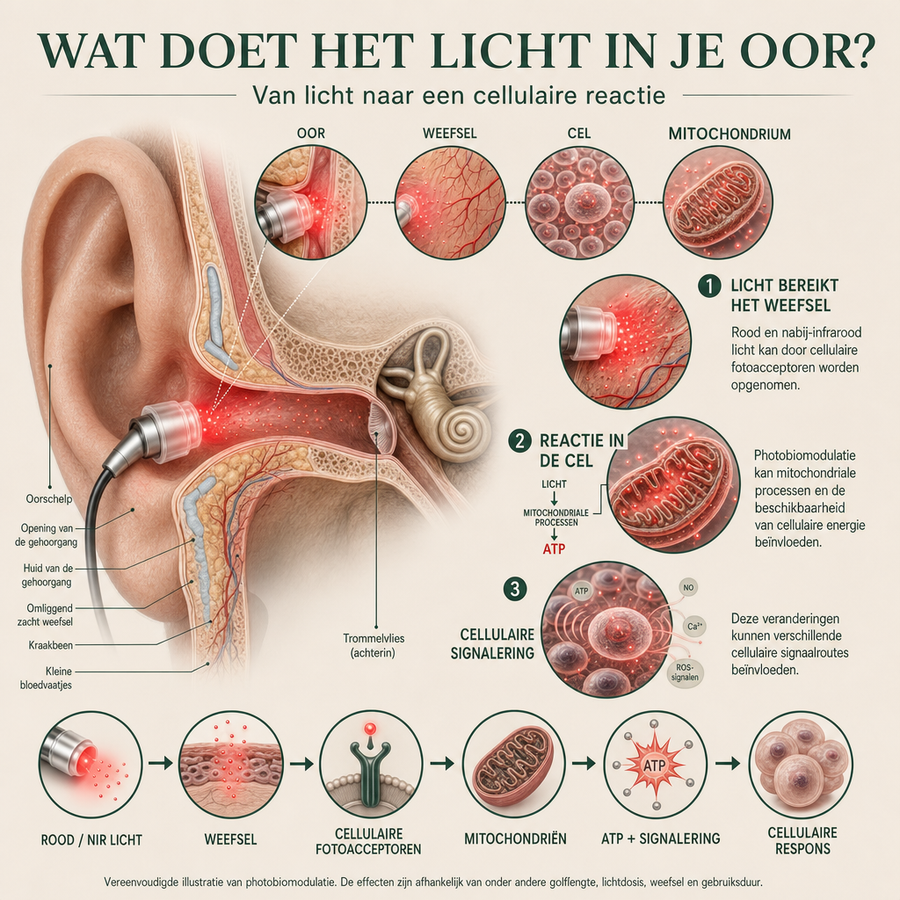 Vitalio Duo - roodLichttherapie Neckband